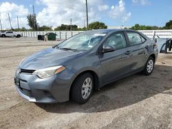 Cars Selling Today at auction: 2015 Toyota Corolla L