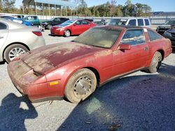 Flood-damaged cars for sale at auction: 1987 Nissan 300ZX 2+2