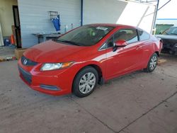 Honda salvage cars for sale: 2012 Honda Civic LX