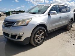 Salvage cars for sale at auction: 2017 Chevrolet Traverse LT