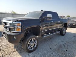 Chevrolet salvage cars for sale: 2015 Chevrolet Silverado K2500 High Country