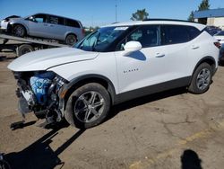 Salvage cars for sale from Copart Woodhaven, MI: 2024 Chevrolet Blazer 2LT