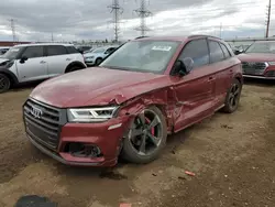 Salvage cars for sale at Elgin, IL auction: 2020 Audi SQ5 Prestige