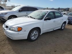 Salvage cars for sale at San Martin, CA auction: 2003 Pontiac Grand AM SE1