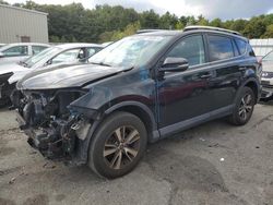 Salvage cars for sale at Exeter, RI auction: 2016 Toyota Rav4 XLE