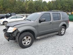 Salvage cars for sale at Gainesville, GA auction: 2008 Nissan Pathfinder S