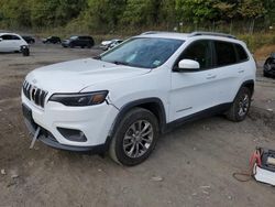 Jeep salvage cars for sale: 2019 Jeep Cherokee Latitude Plus