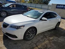 Salvage cars for sale at Wichita, KS auction: 2016 Acura TLX Tech