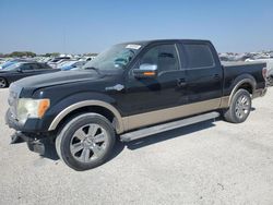 Salvage cars for sale from Copart San Antonio, TX: 2011 Ford F150 Supercrew