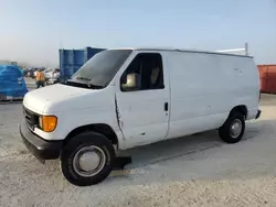 Ford salvage cars for sale: 2005 Ford Econoline E250 Van