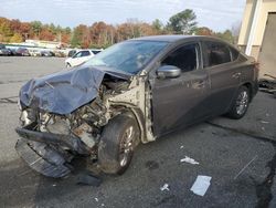 Salvage cars for sale from Copart Exeter, RI: 2015 Nissan Sentra S