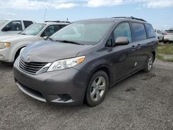 Salvage cars for sale at Riverview, FL auction: 2014 Toyota Sienna LE