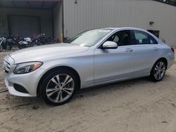 Flood-damaged cars for sale at auction: 2015 Mercedes-Benz C 300 4matic