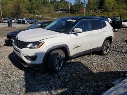 Jeep Compass salvage cars for sale: 2019 Jeep Compass Limited