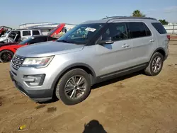 Ford salvage cars for sale: 2017 Ford Explorer XLT