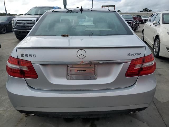 2010 Mercedes-Benz E 550 4matic