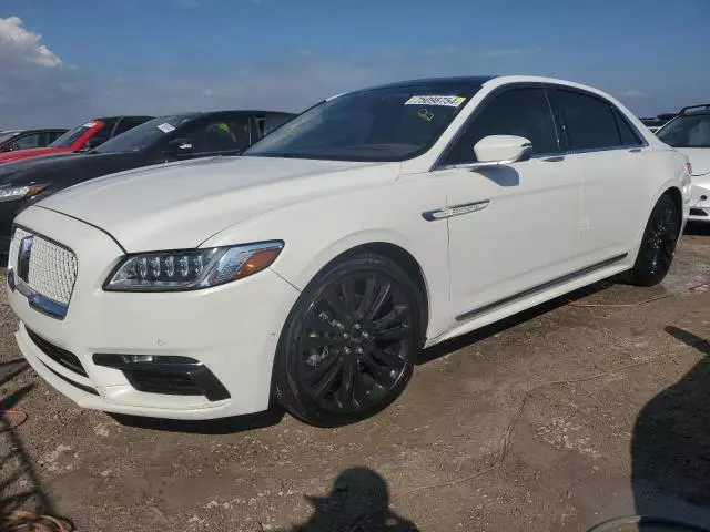 2020 Lincoln Continental Reserve