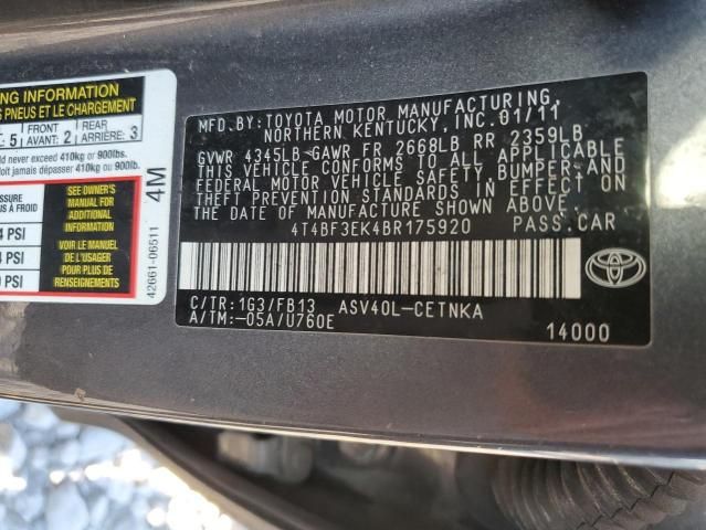 2011 Toyota Camry Base