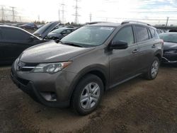 Salvage cars for sale at Elgin, IL auction: 2014 Toyota Rav4 LE