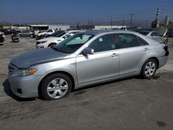 Salvage cars for sale at Sun Valley, CA auction: 2011 Toyota Camry Base