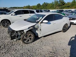 Nissan salvage cars for sale: 2021 Nissan Sentra SV