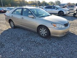 Salvage cars for sale at auction: 2002 Toyota Camry LE