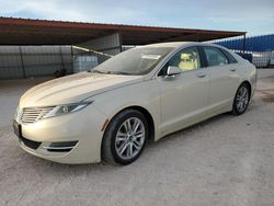 Vehiculos salvage en venta de Copart Andrews, TX: 2014 Lincoln MKZ