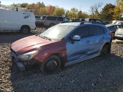 Salvage cars for sale at Chalfont, PA auction: 2012 Subaru Impreza Sport Premium