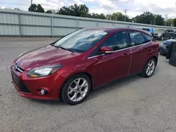 Salvage cars for sale at Shreveport, LA auction: 2013 Ford Focus Titanium