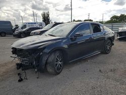 Toyota Camry salvage cars for sale: 2022 Toyota Camry SE