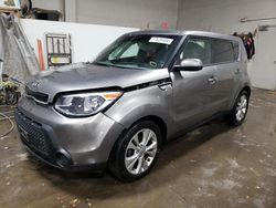 KIA Vehiculos salvage en venta: 2015 KIA Soul +