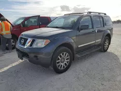 Flood-damaged cars for sale at auction: 2012 Nissan Pathfinder S