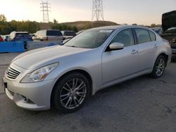 Salvage cars for sale at Littleton, CO auction: 2012 Infiniti G37