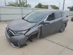 Salvage cars for sale at Oklahoma City, OK auction: 2021 Honda CR-V EXL