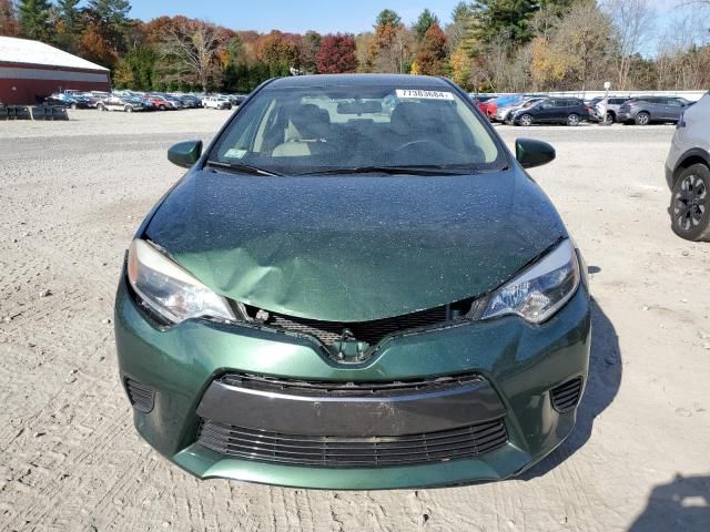 2016 Toyota Corolla L