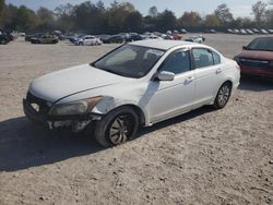 Salvage cars for sale at Madisonville, TN auction: 2012 Honda Accord LX