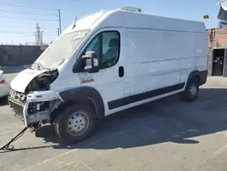 Salvage cars for sale from Copart Wilmington, CA: 2022 Dodge RAM Promaster 2500 2500 High