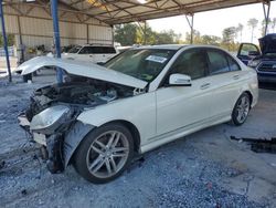 Salvage cars for sale at Cartersville, GA auction: 2012 Mercedes-Benz C 300 4matic