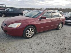 2005 Honda Accord EX en venta en Spartanburg, SC