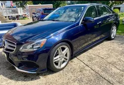 Mercedes-Benz salvage cars for sale: 2014 Mercedes-Benz E 350 4matic