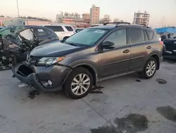 Salvage cars for sale at New Orleans, LA auction: 2015 Toyota Rav4 Limited