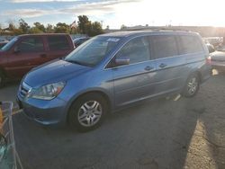 Salvage cars for sale at Martinez, CA auction: 2007 Honda Odyssey EXL