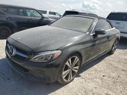 Salvage cars for sale at Arcadia, FL auction: 2017 Mercedes-Benz C300