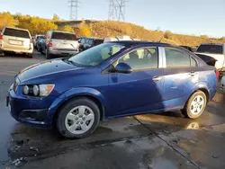 Chevrolet salvage cars for sale: 2013 Chevrolet Sonic LS