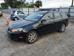 Flood-damaged cars for sale at auction: 2013 Volkswagen Jetta S