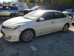 Salvage cars for sale at Waldorf, MD auction: 2014 Toyota Avalon Hybrid