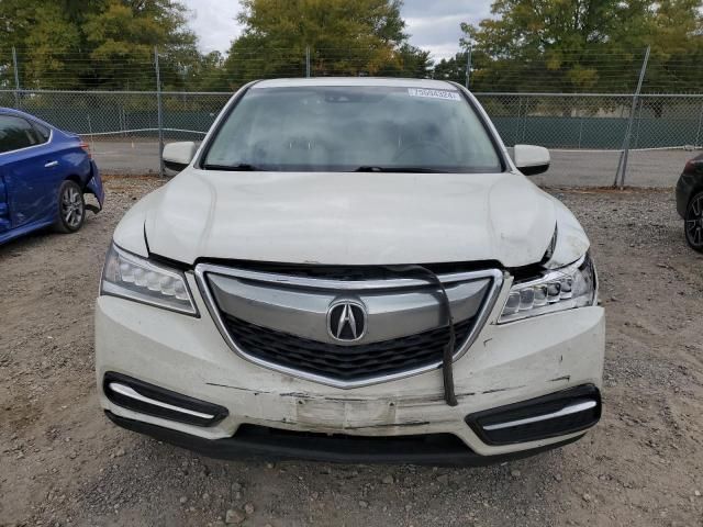 2016 Acura MDX Technology