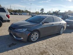 Salvage cars for sale at Bridgeton, MO auction: 2015 Chrysler 200 Limited