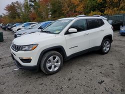 Salvage cars for sale at Candia, NH auction: 2017 Jeep Compass Latitude