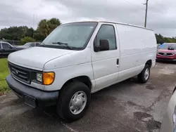 Salvage cars for sale at Riverview, FL auction: 2003 Ford Econoline E250 Van